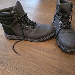 Men's Gray Hiking Boots